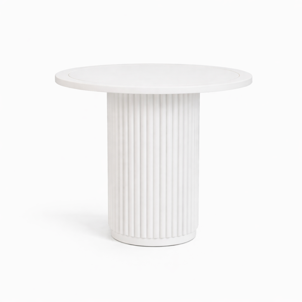 VERA White Low Cocktail Table