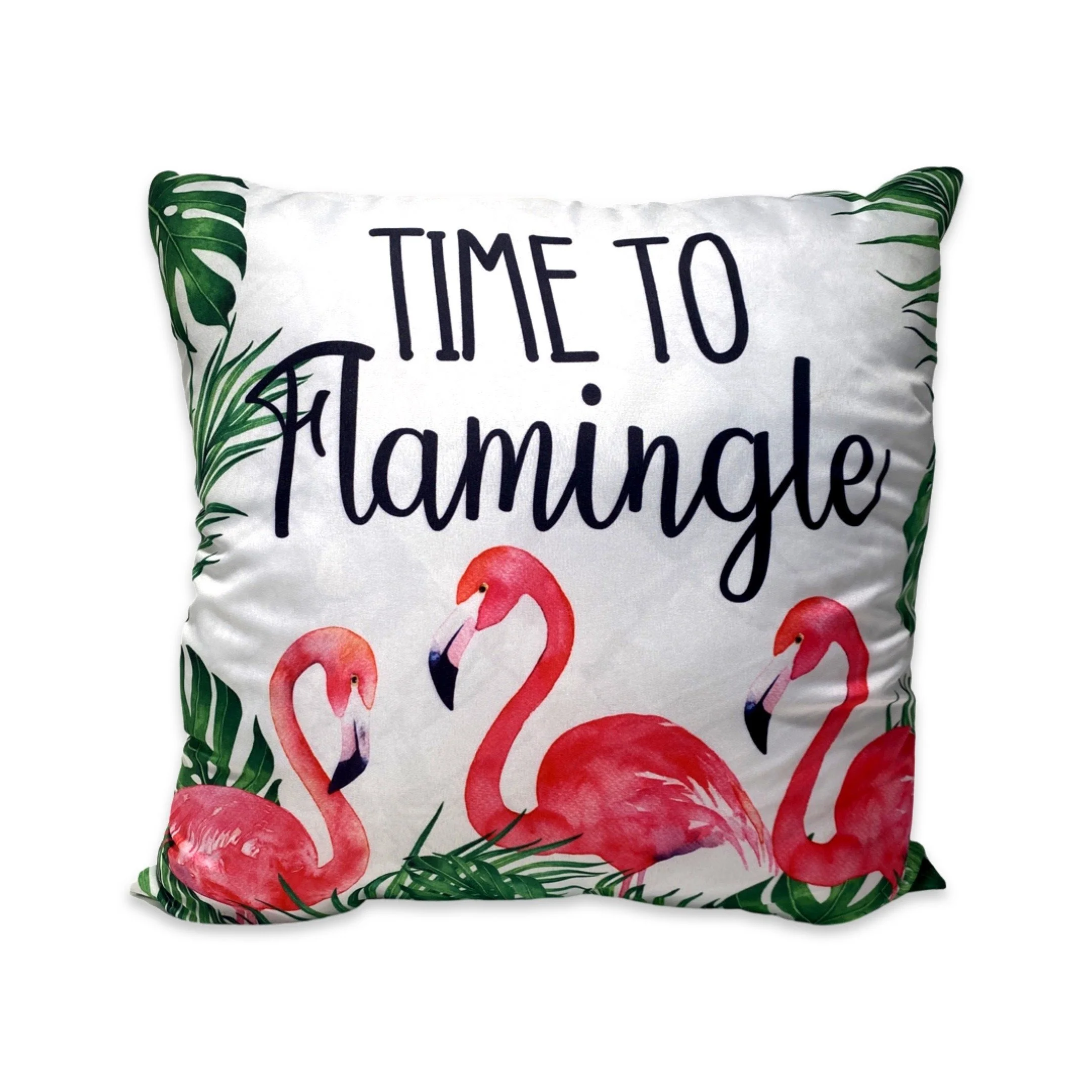 Tropical Flamingo 16"x16"