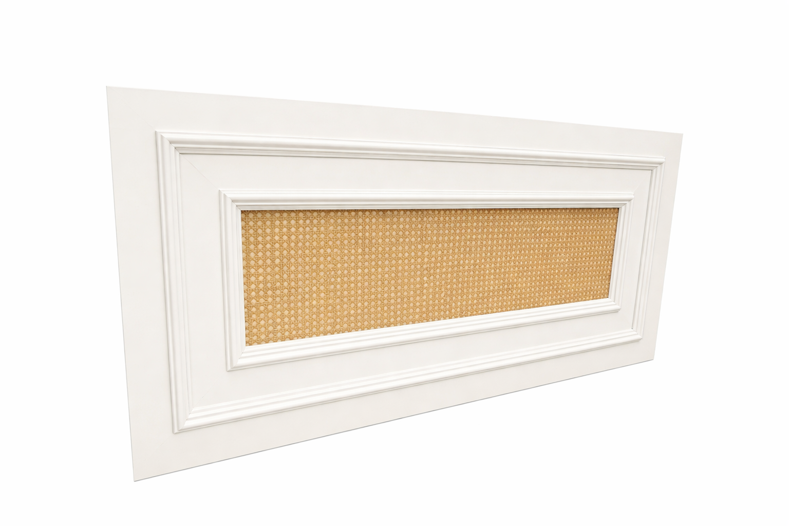 4'W x 2"H White Cane