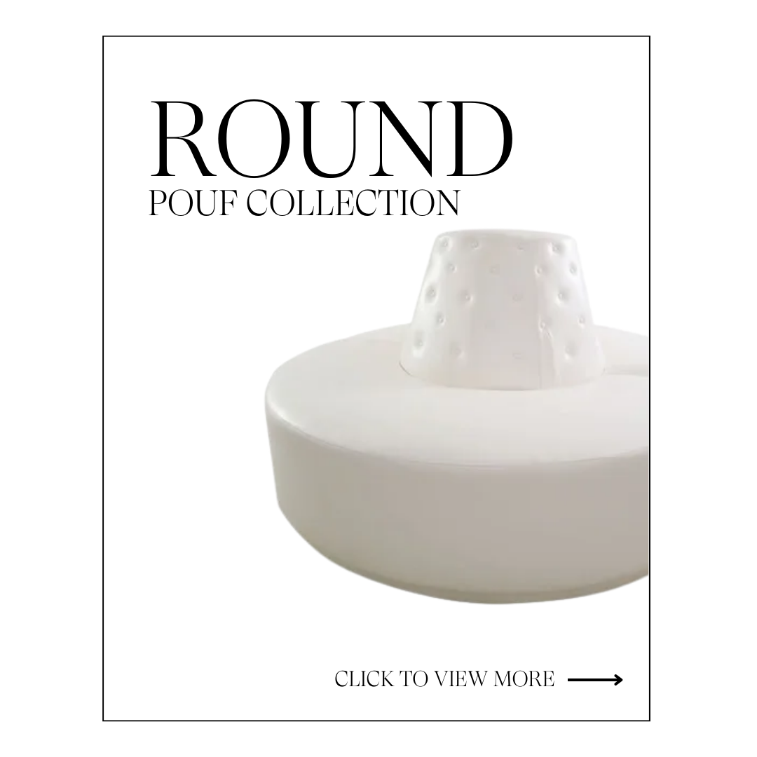 ROUND POUF