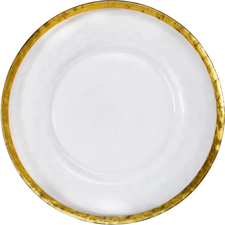 Rim Gold Glass