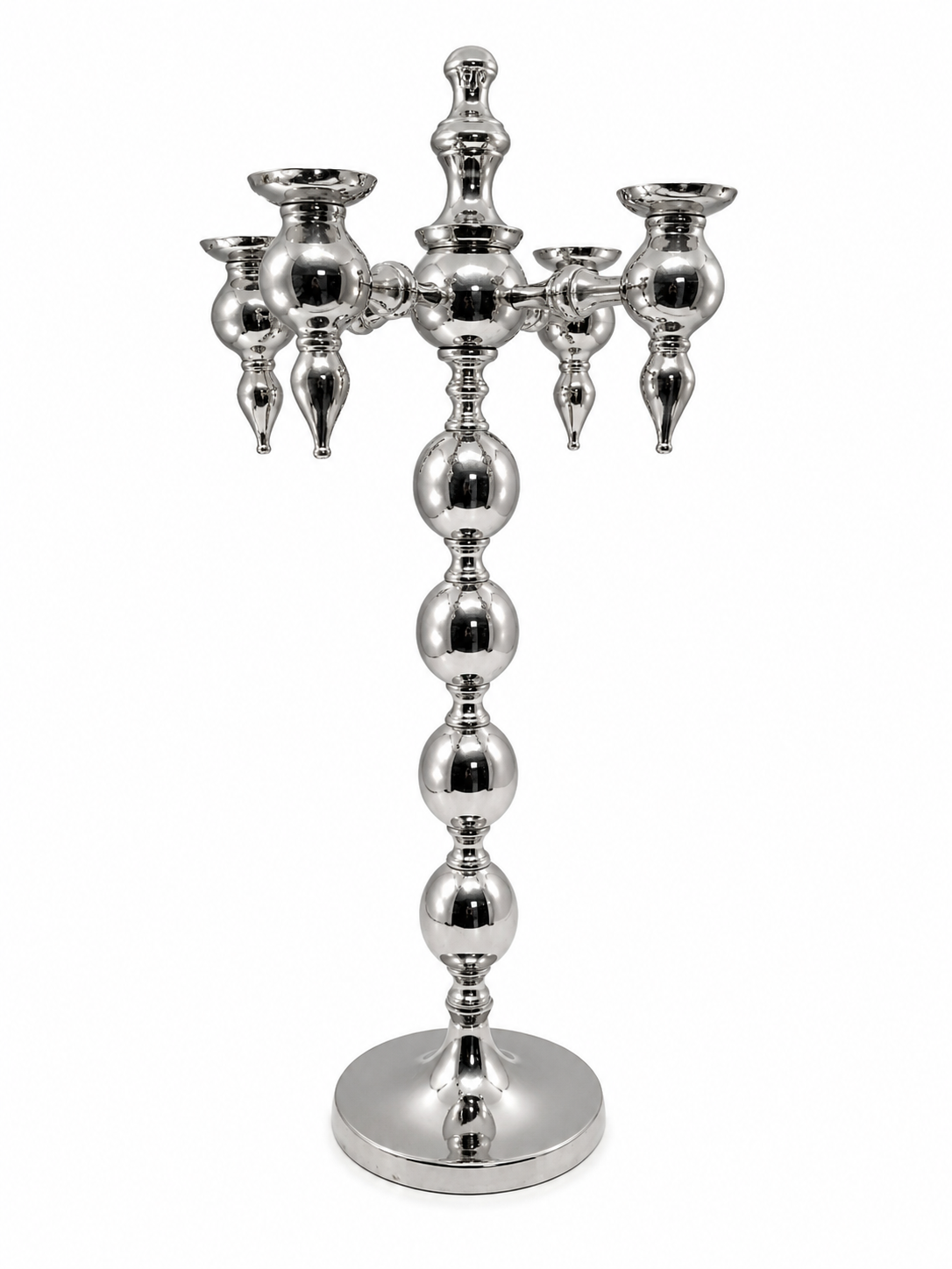 Bubble Silver Candelabra