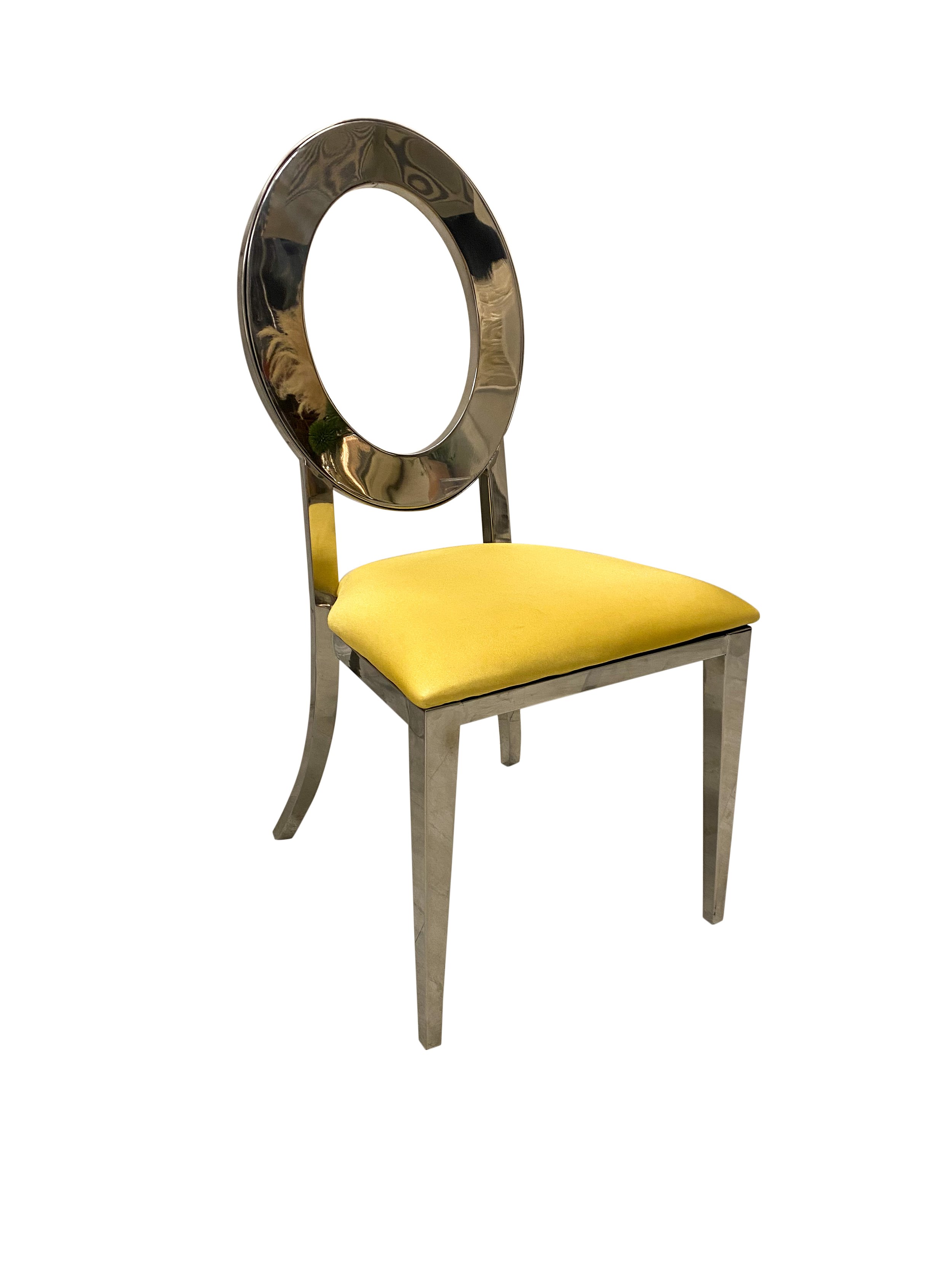 Silver & Yellow Cushion 