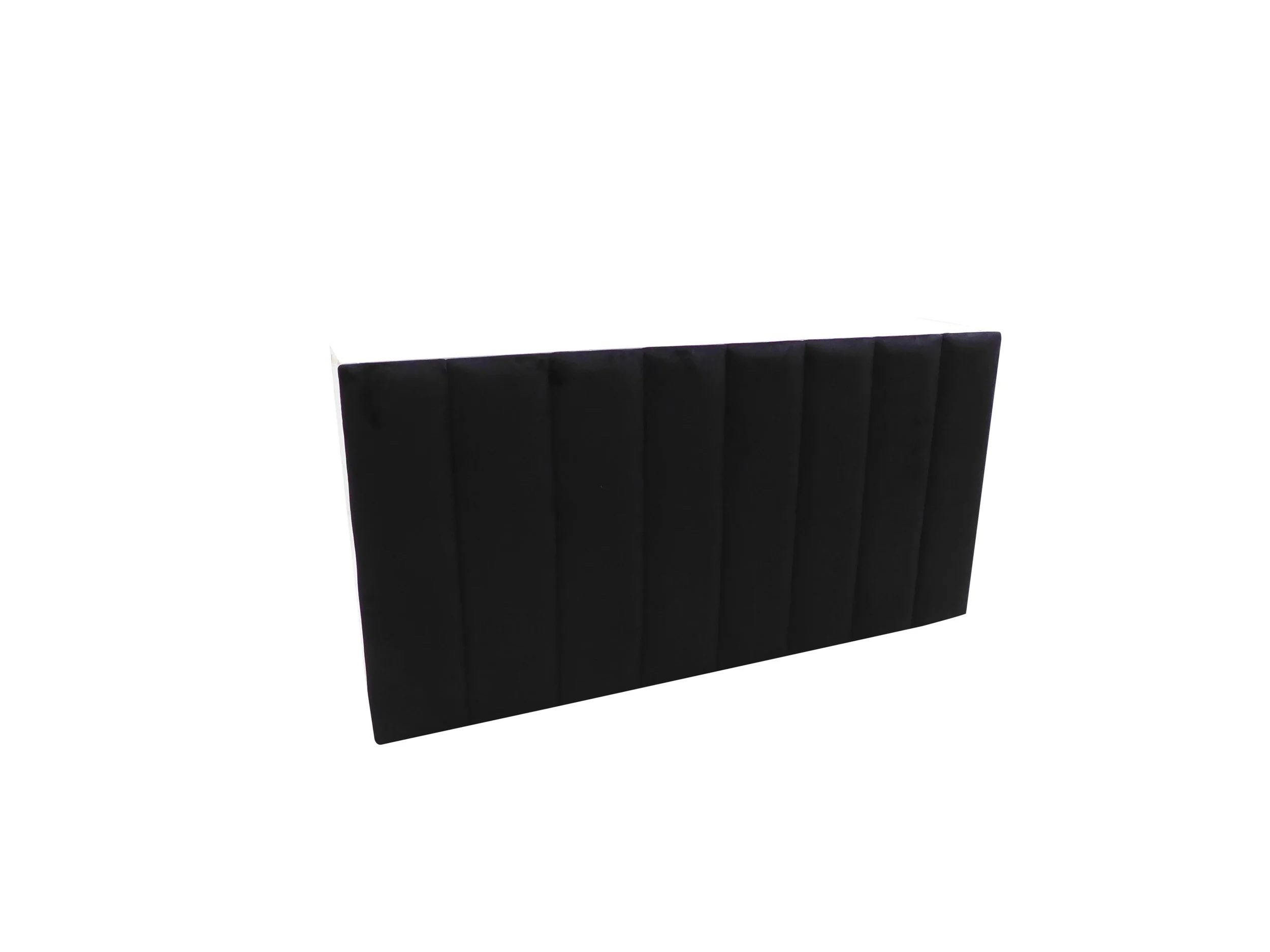 4'W x 2"H Black Lavish