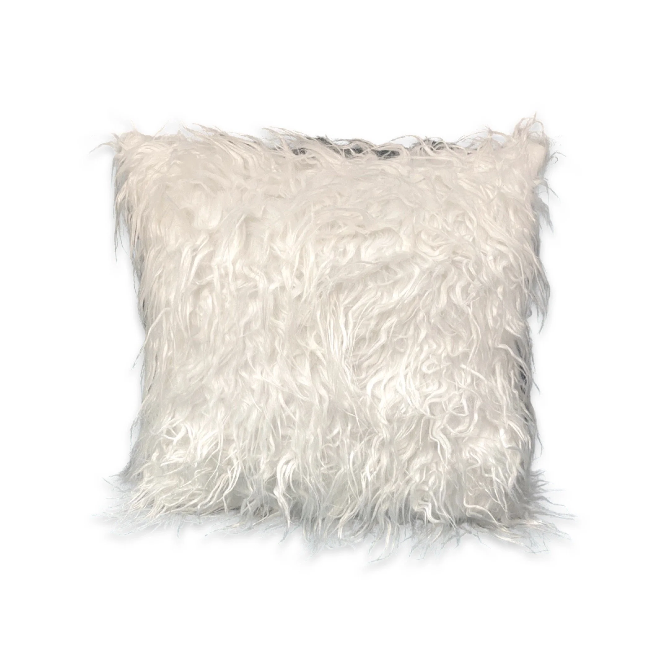 White Shag 16"x16"