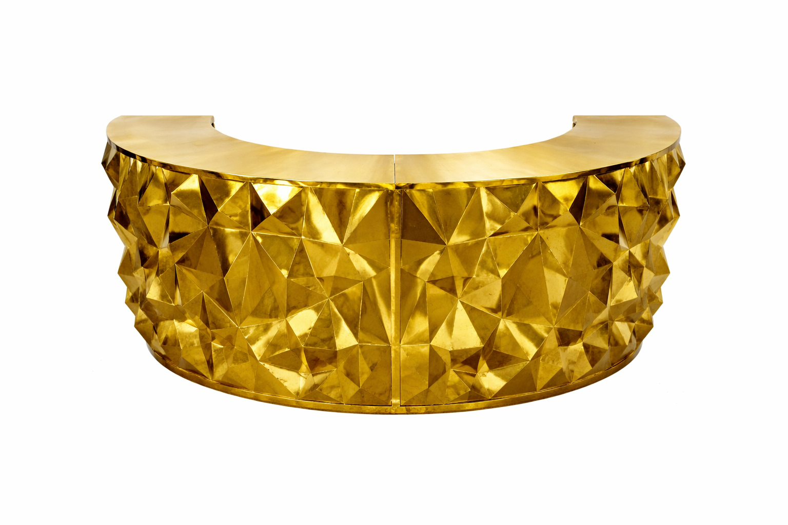 Gems Gold Half Circle (2 Sections)