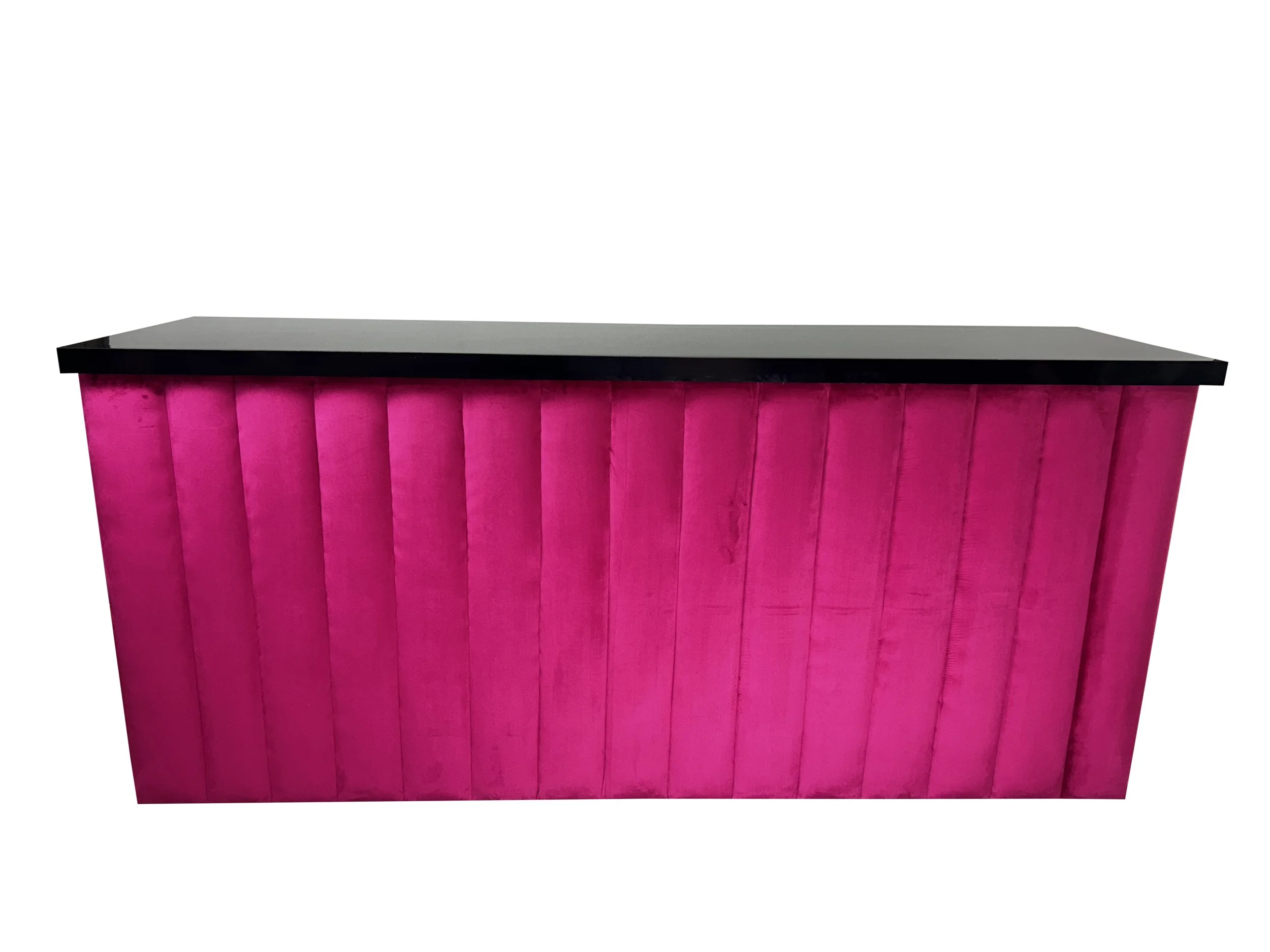 Fuchsia with Black Top