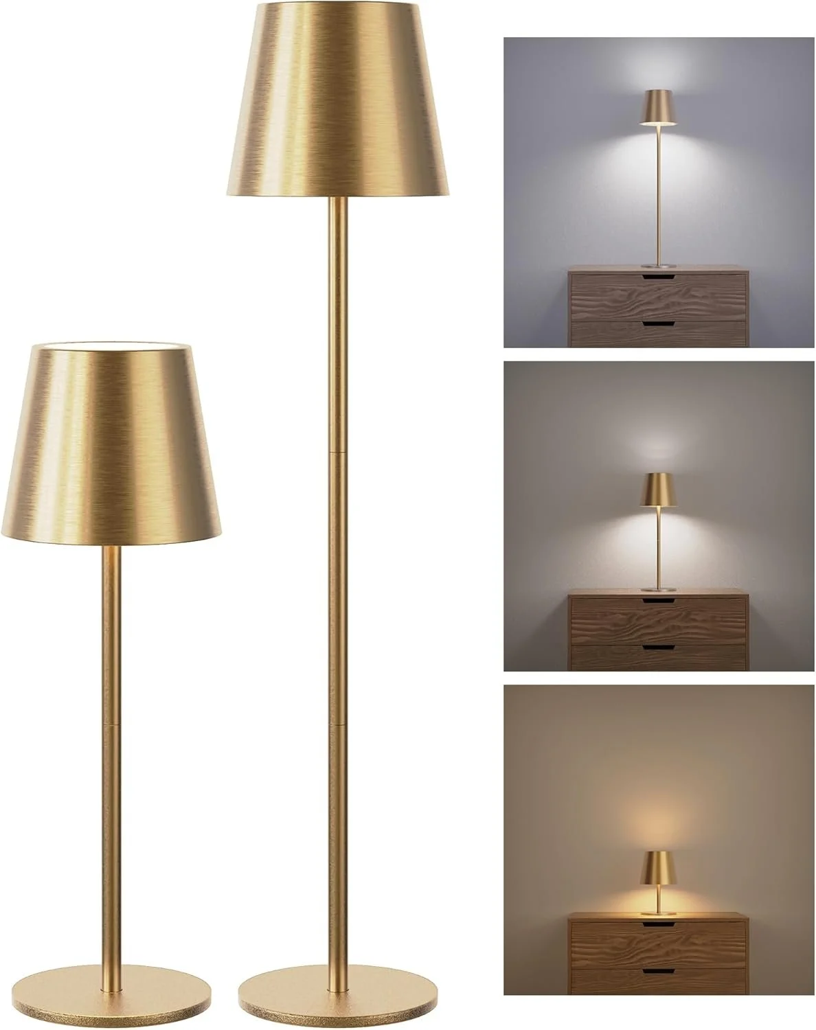Aura Gold Lamps