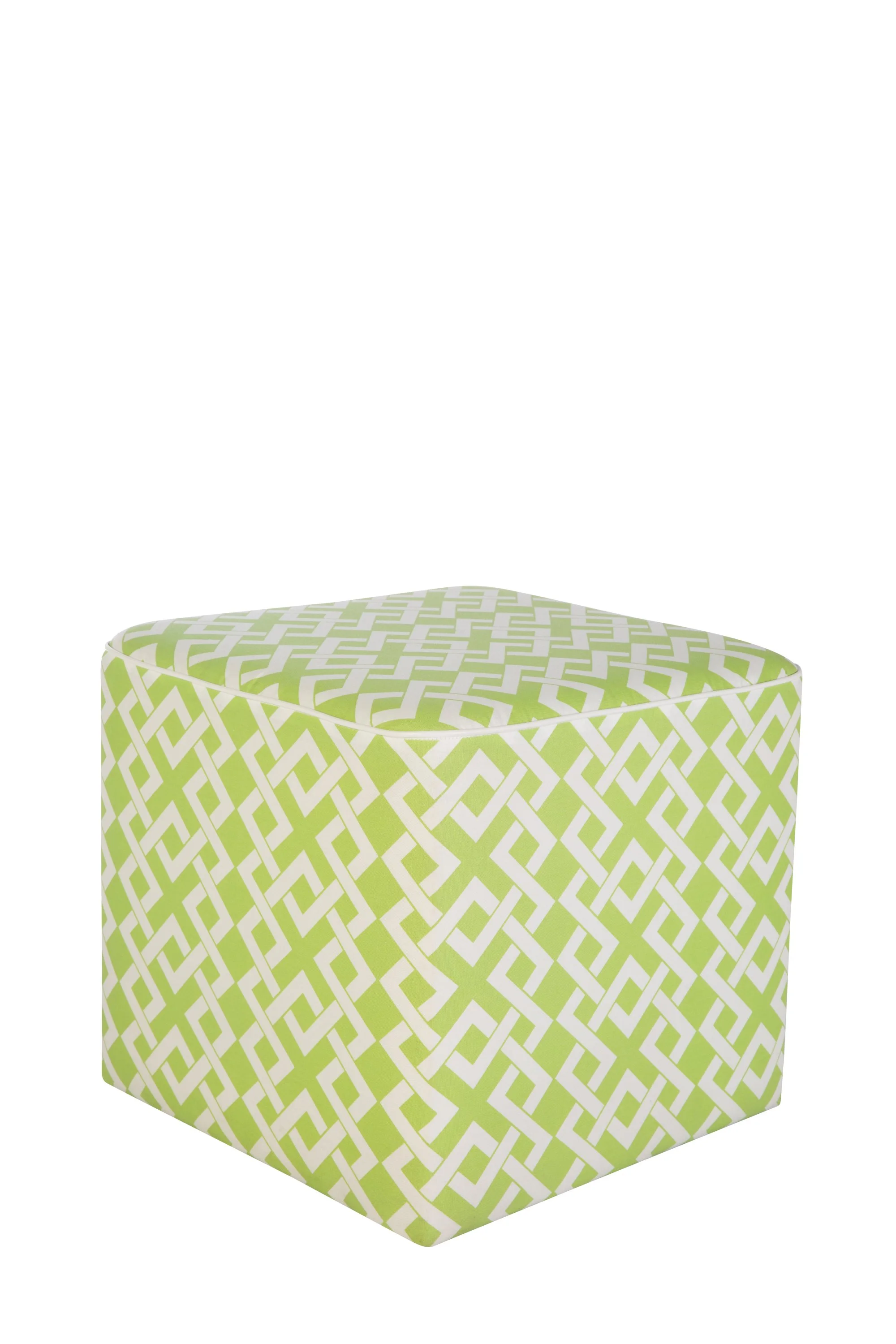 Lime Pattern Cube