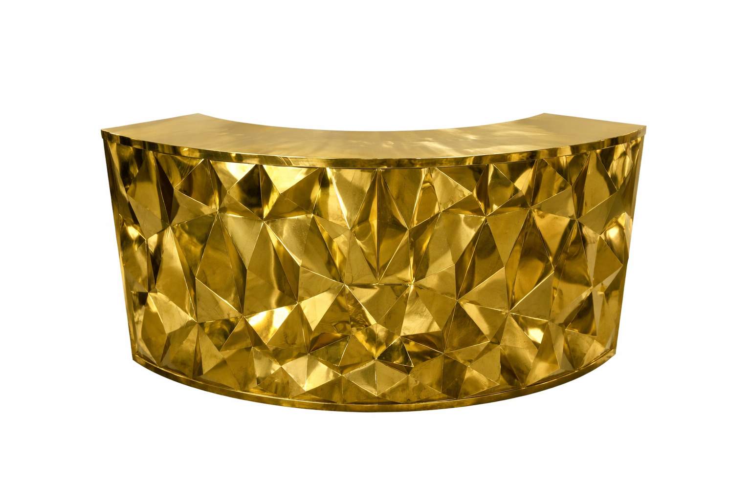 Gems Gold Curved Section 