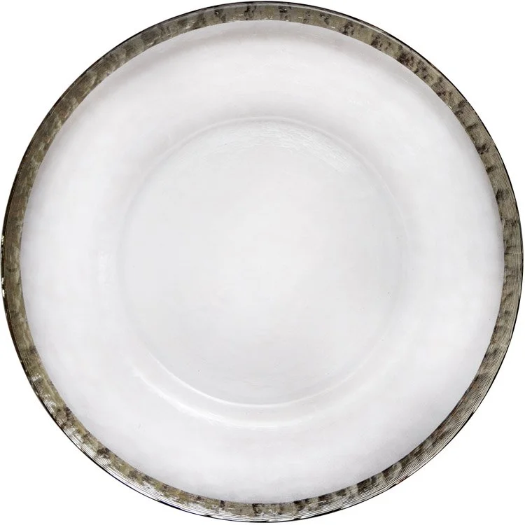 Rim Silver Glass