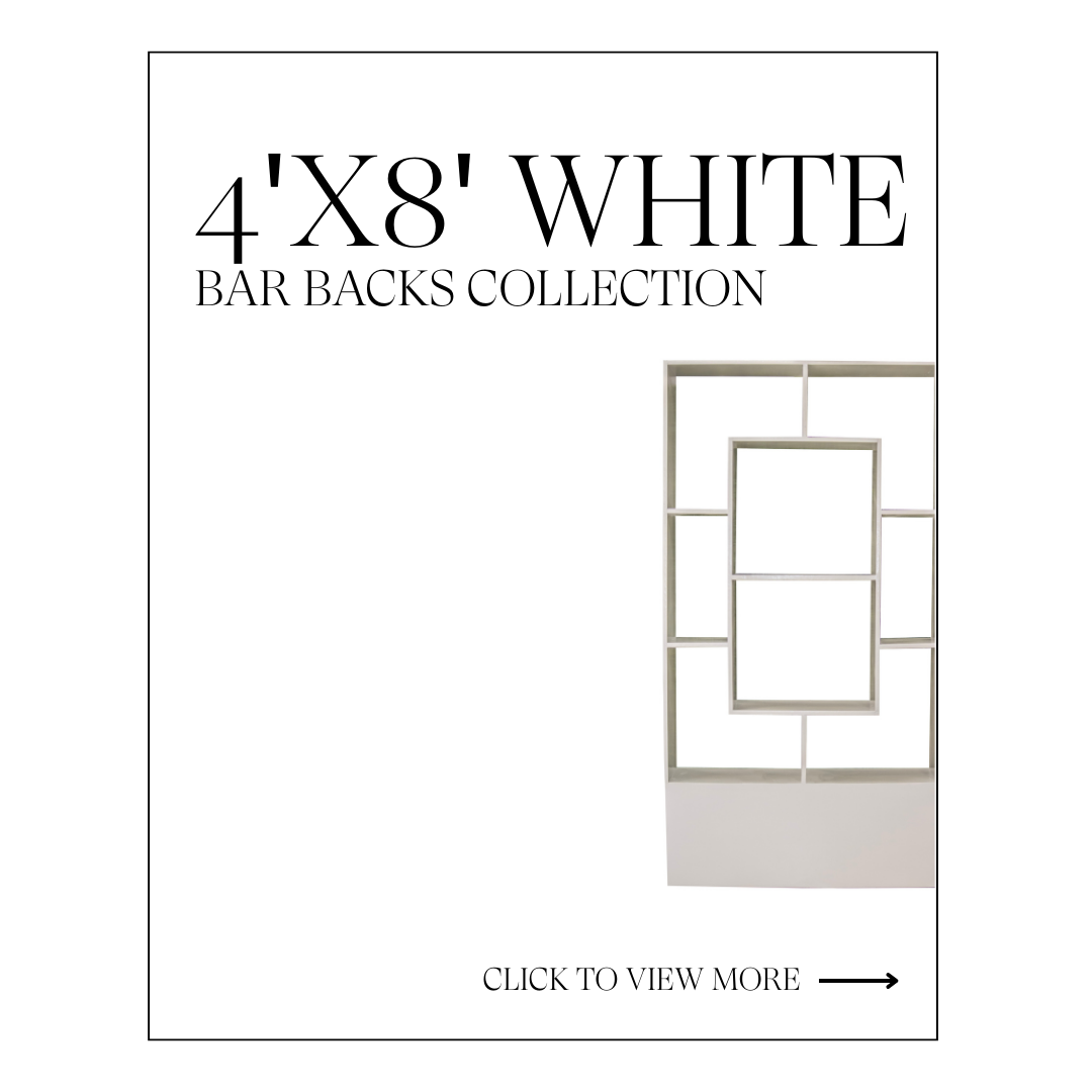 4' X 8' WHITE BAR
