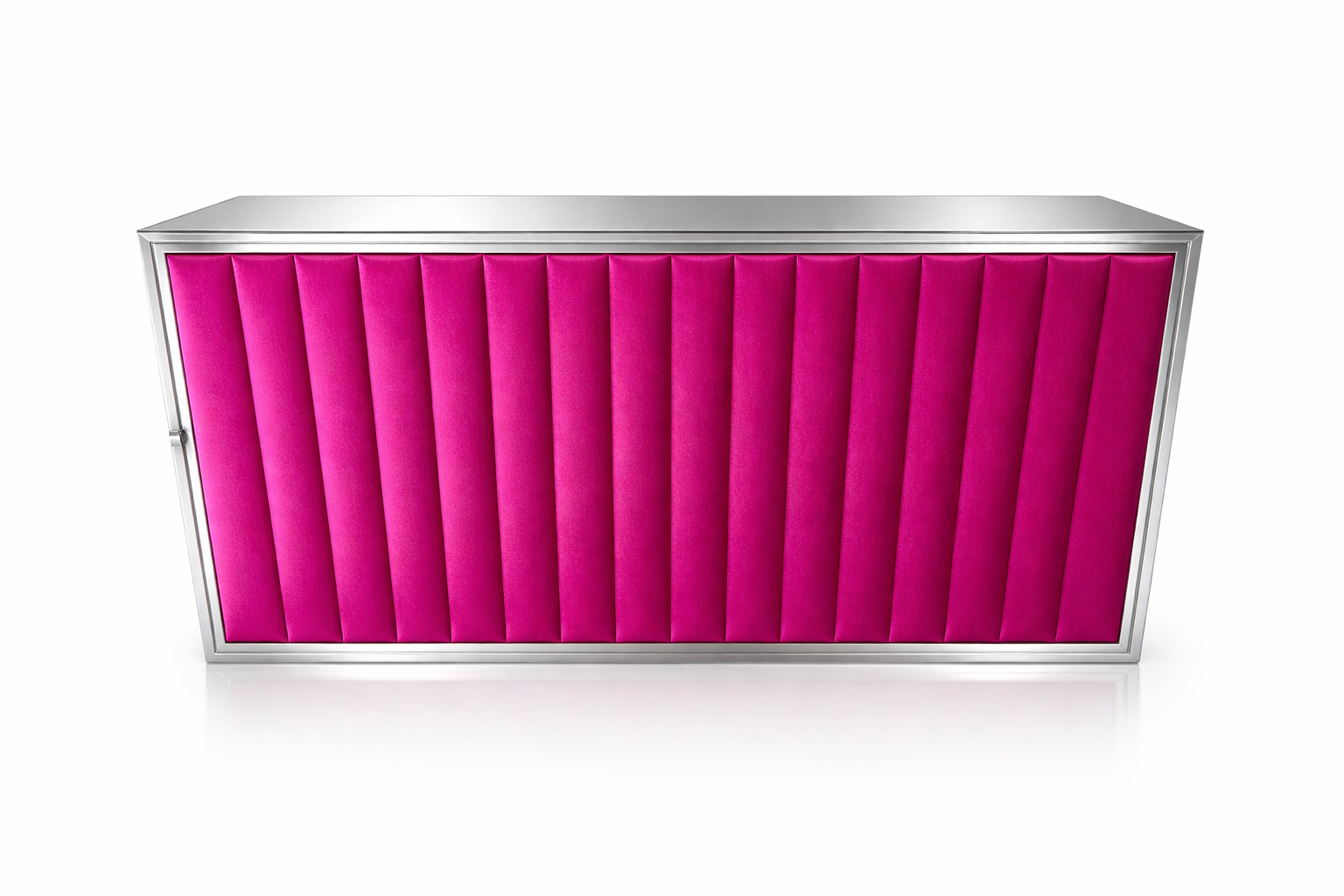 Silver / Fuchsia