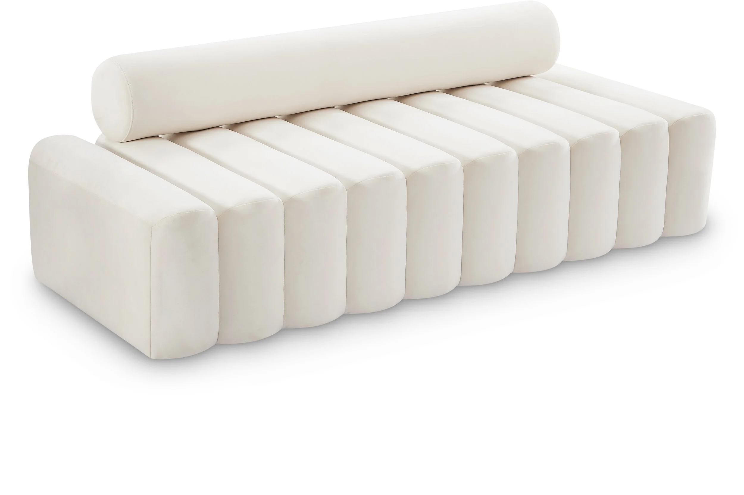 Avanti Cream Sofa-
D:32.5" x W:83.5" x H:28"