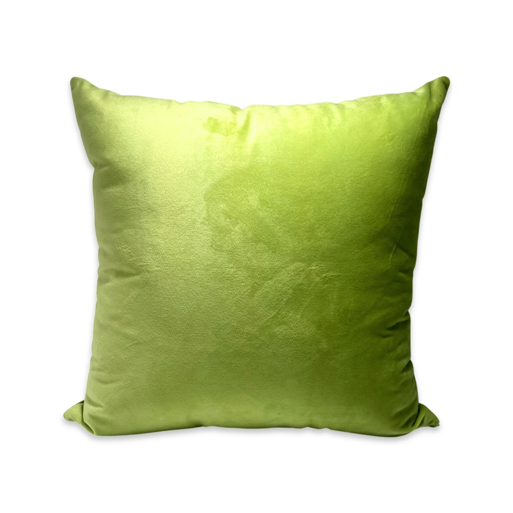 Velvet 16"x16" Lime Green