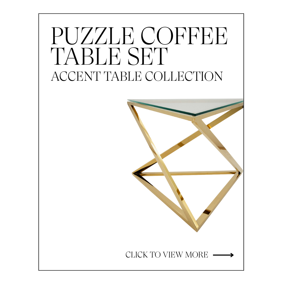 PUZZLE COFFEE TABLE SET