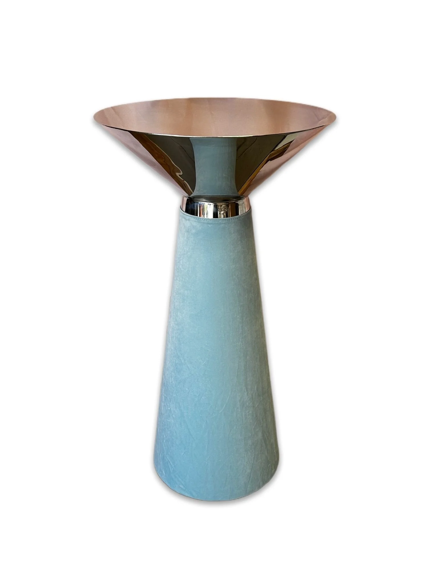 Silver and Baby Blue