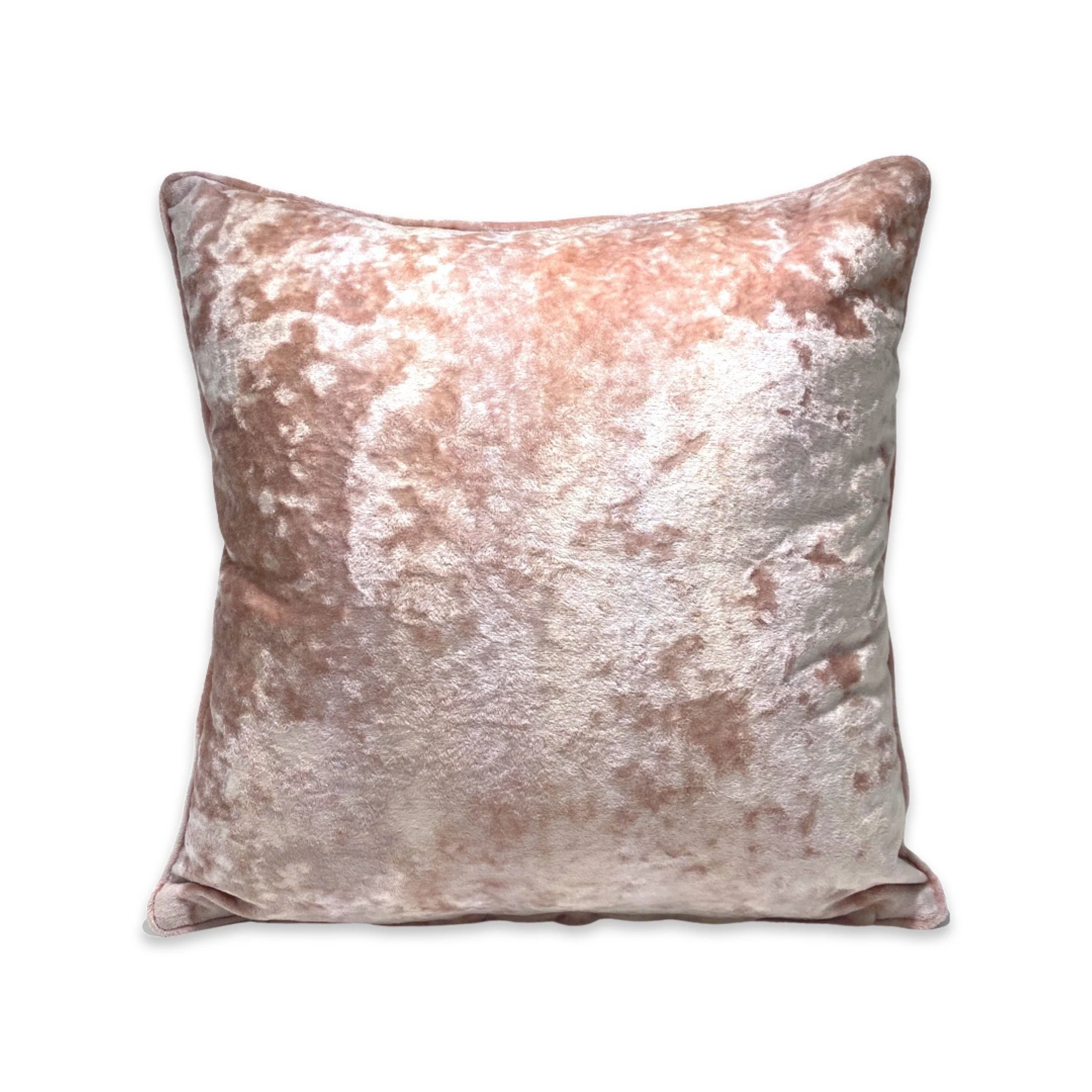 Shine Blush Velvet 16"x 16"