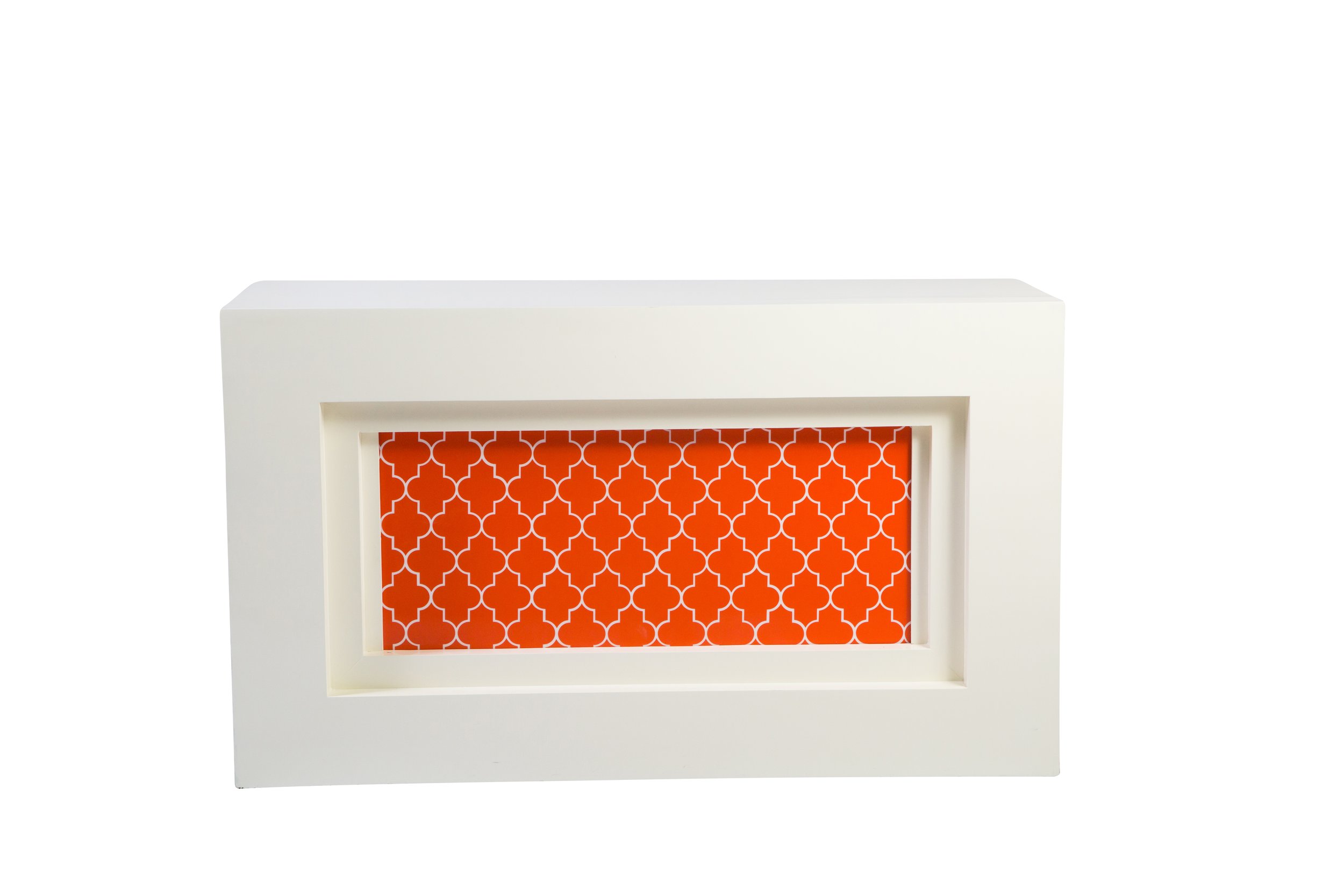 6' Orange Kasbah Design