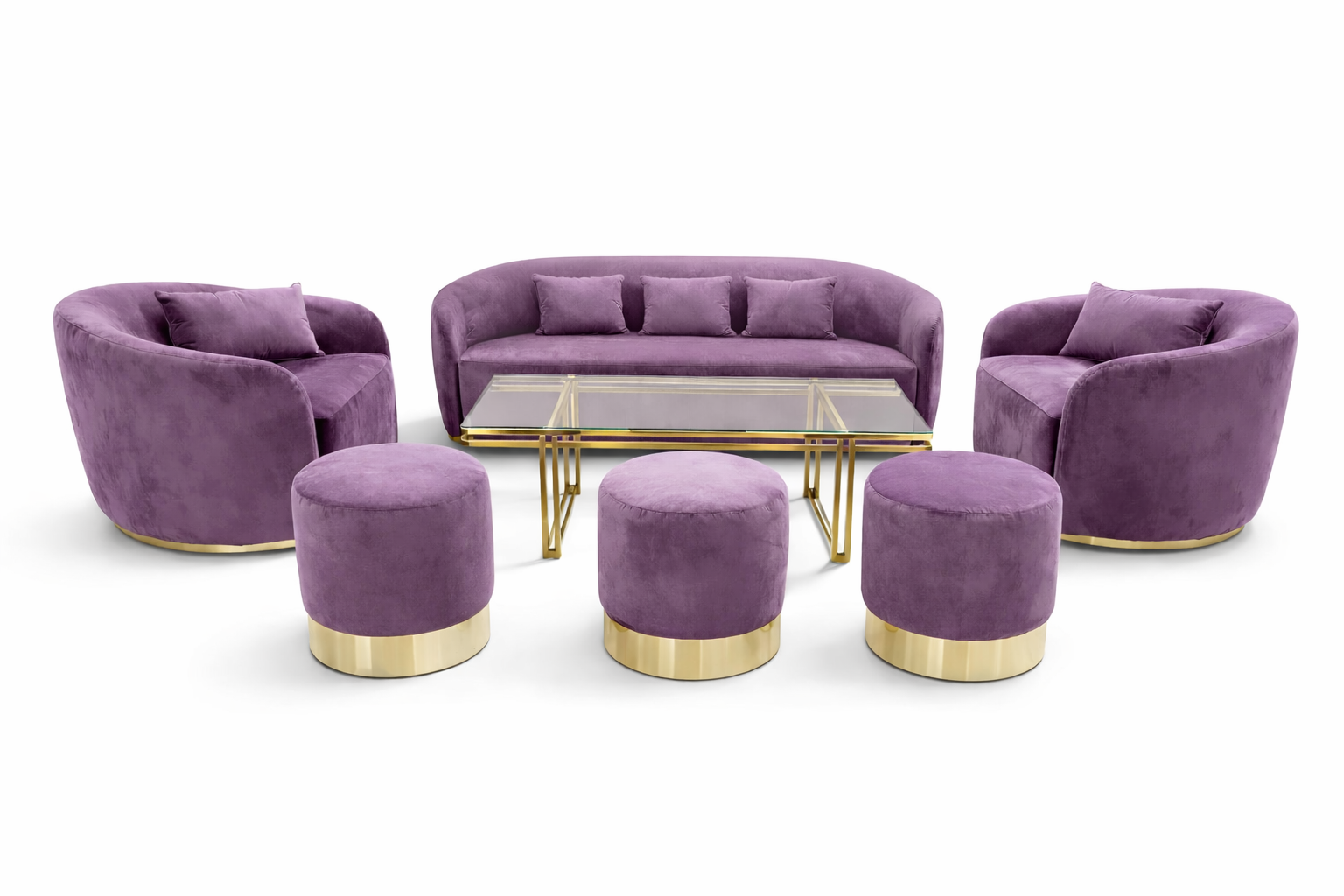 Dusty Plum Lavender Velvet