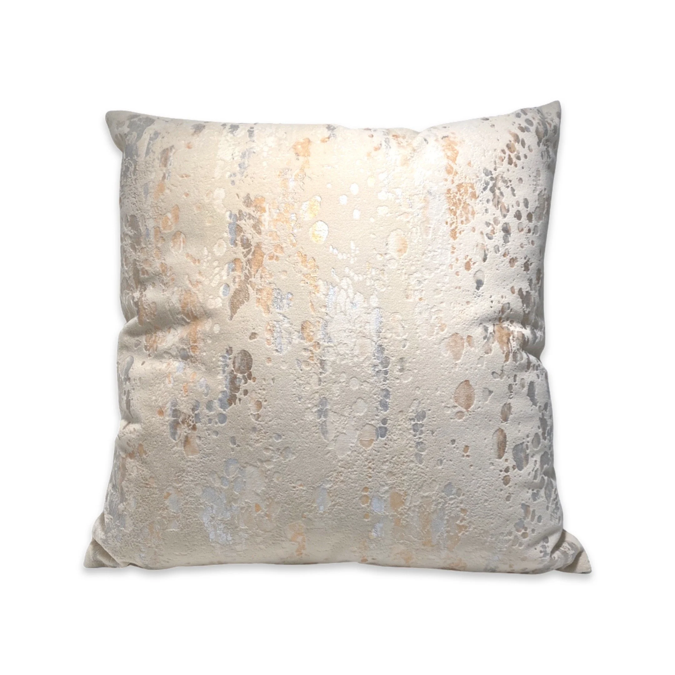 Velvet 16"x16" Ivory Moon