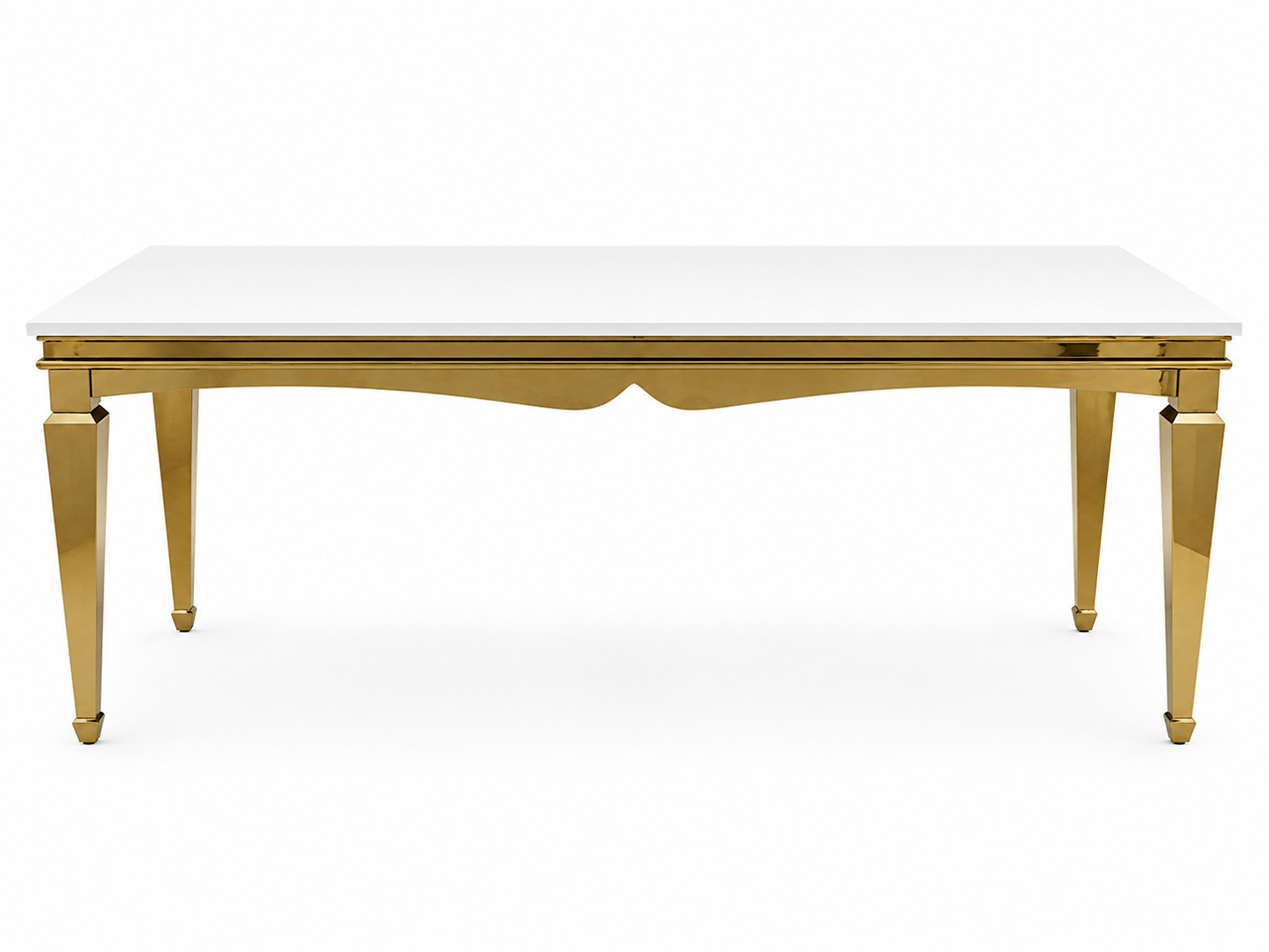 Beverly Gold / White 4'x8'