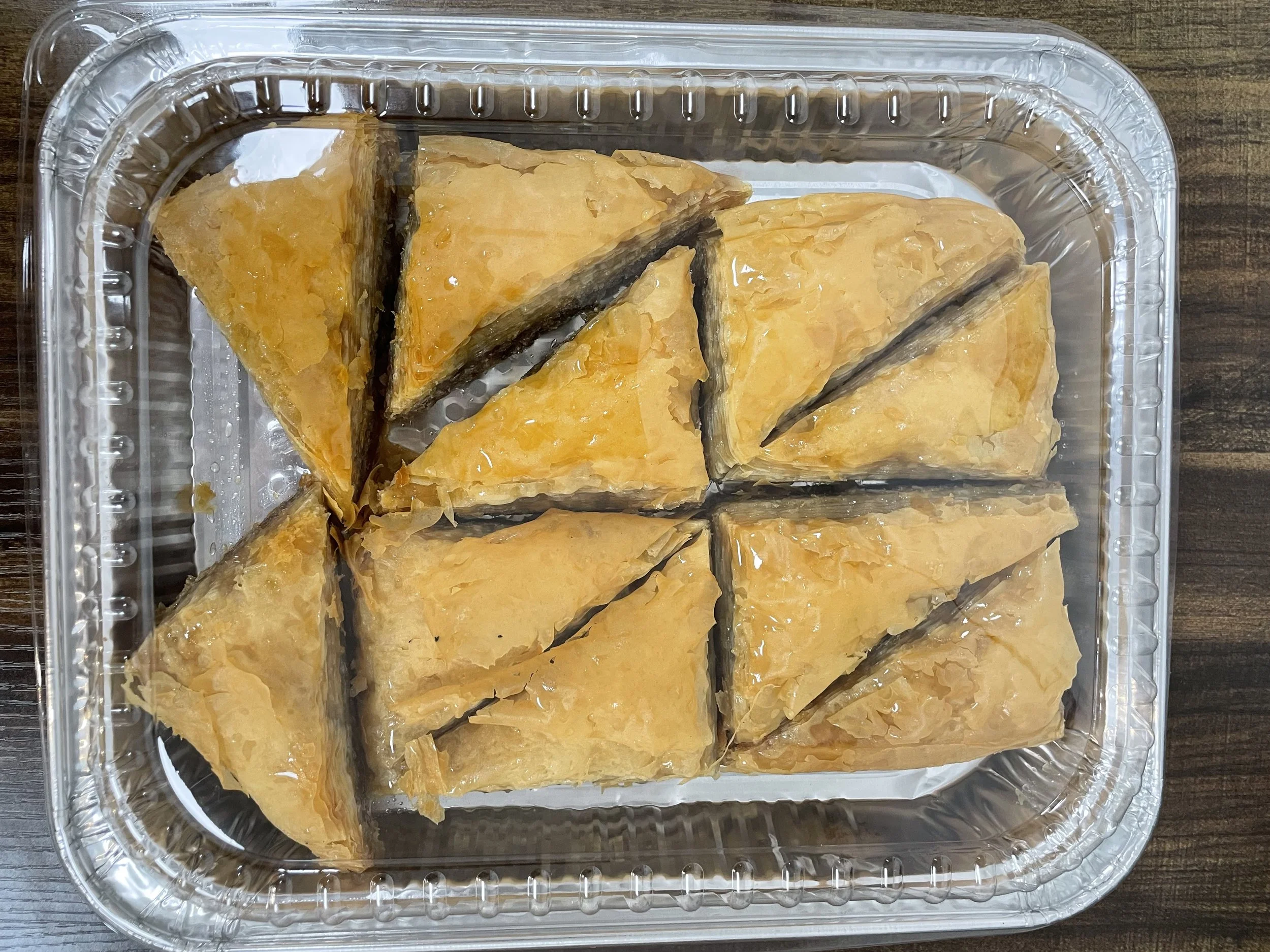 Athenian Baklava Triangle Tray of 4
