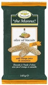 Olive oil biscuits with orange juice & cinamon
