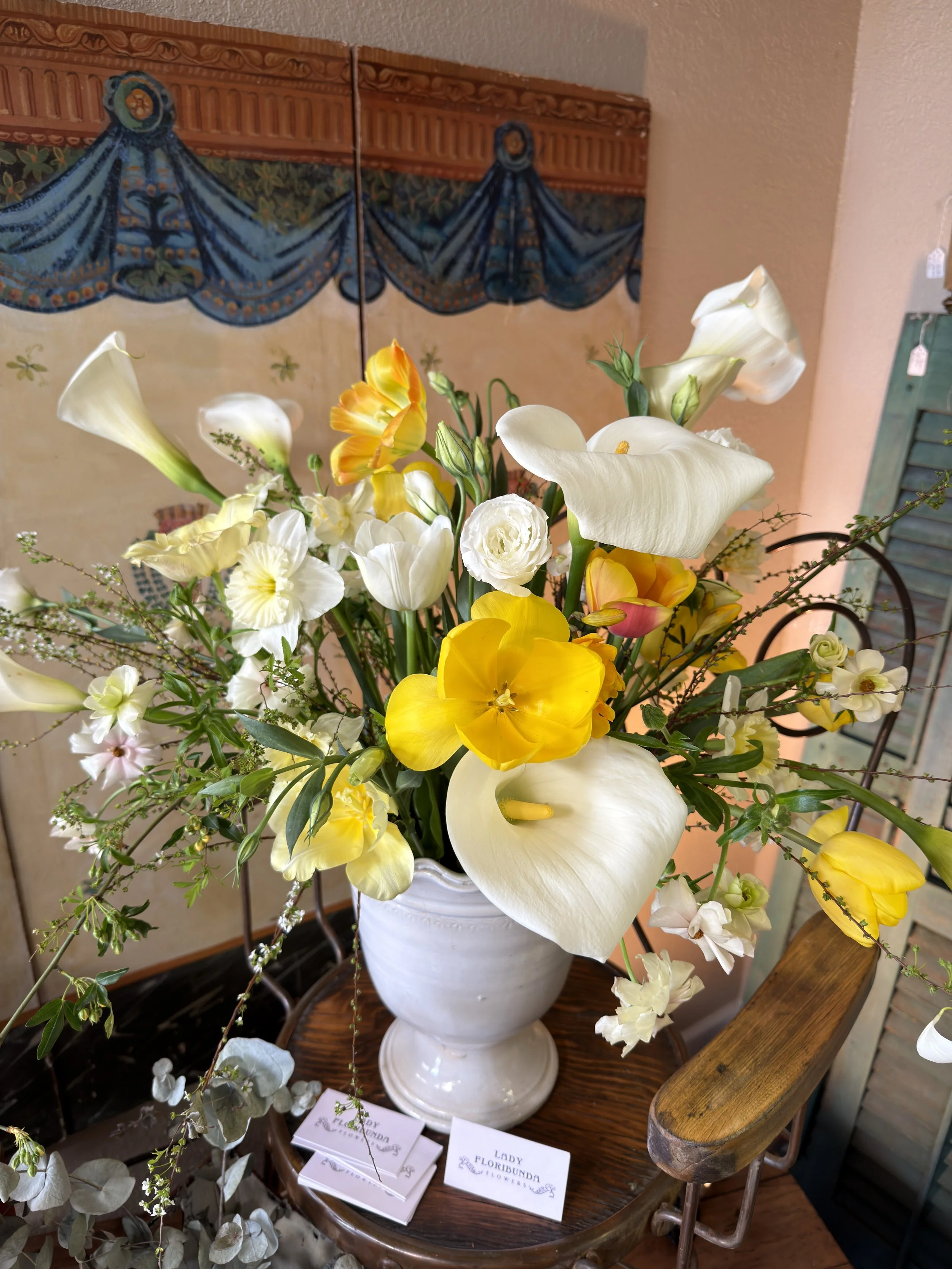 April Floral Pop-up