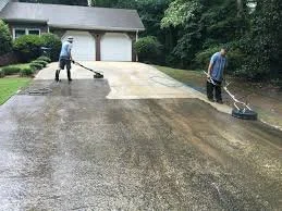 High power pressure washing
