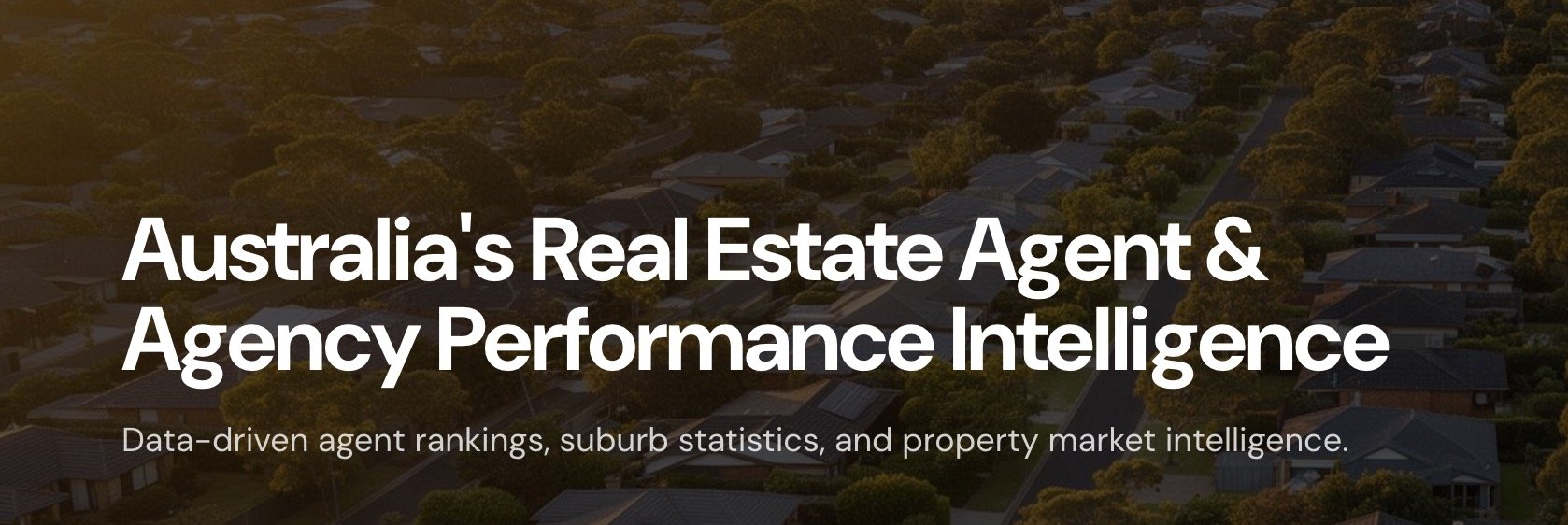 REAStats Launches as Australia's Dedicated Real Estate Agent Performance Intelligence Platform