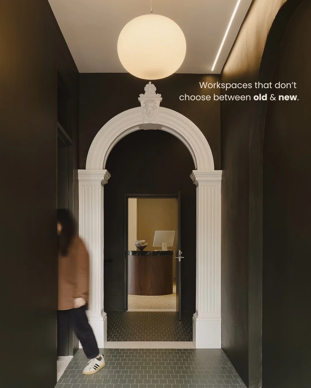 OLD &times; NEW: Designing Workplaces That Hold Time
 Australian workplaces don&rsquo;t need to erase history to feel contemporary. Bundarra shows how contrast - not uniformity - creates longevity. Link in bio to read full article. 

Architecture: @s