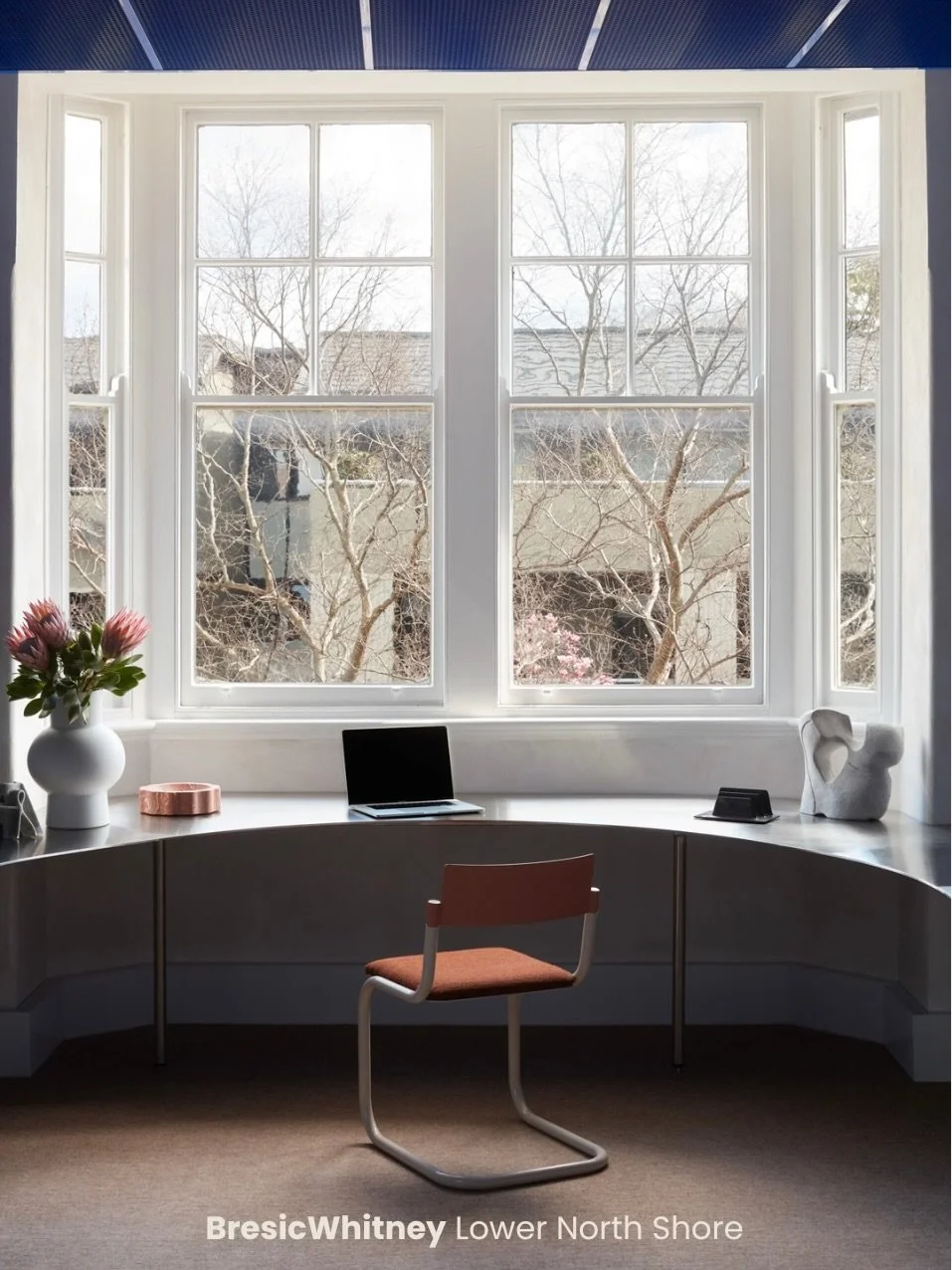 BresicWhitney&rsquo;s Mosman workplace shows how heritage buildings can continue serving the public - not as monuments, but as living spaces for contemporary work.

Architecture &amp; Interior Design: @thosearchitects 
Builder: @formaprojects 
Stylin