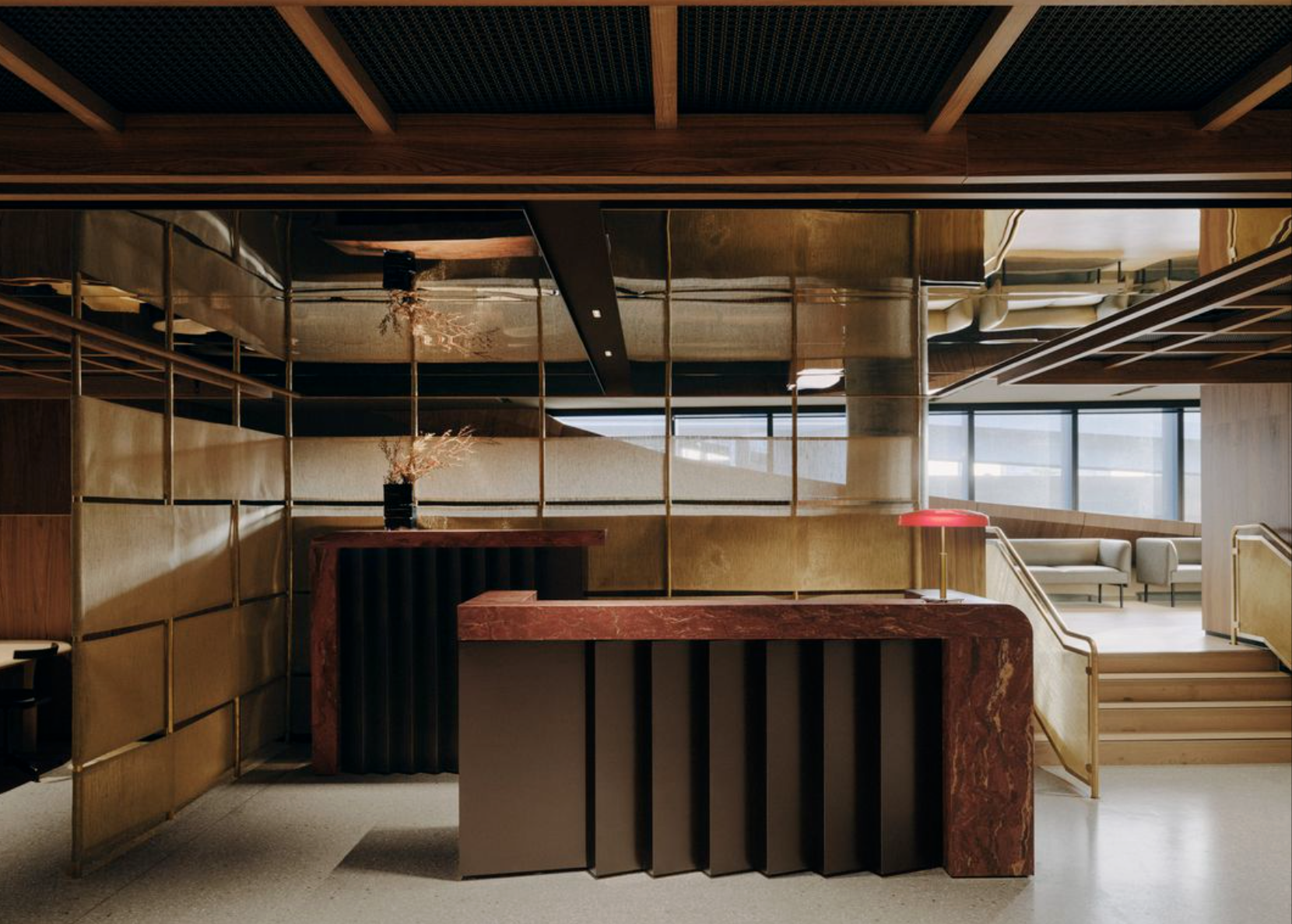 Aerofoil by FK: A Workplace Shaped by Movement at Melbourne Airport