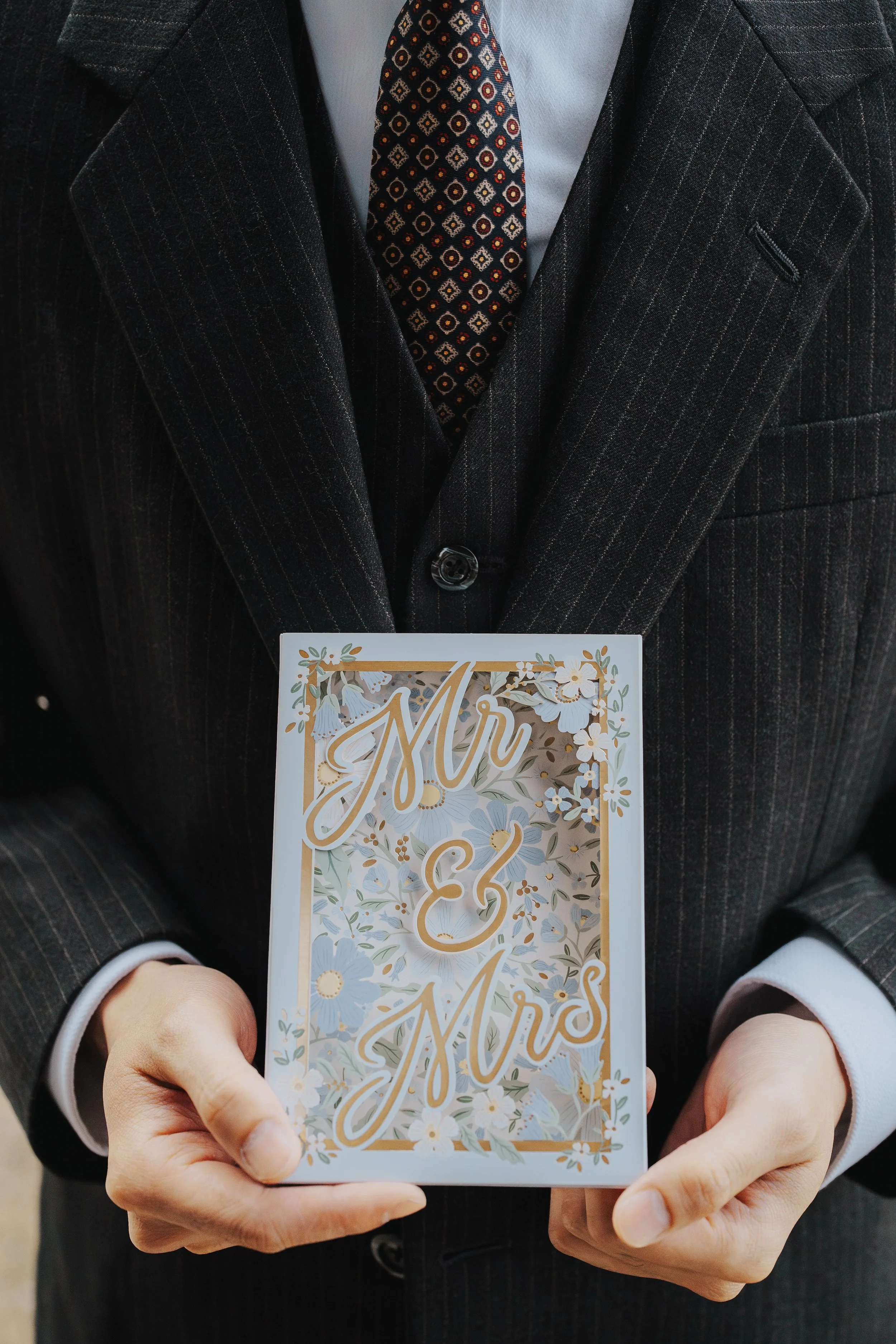 Handwritten keepsake card from Chloe and Marco’s Stanley Park session
