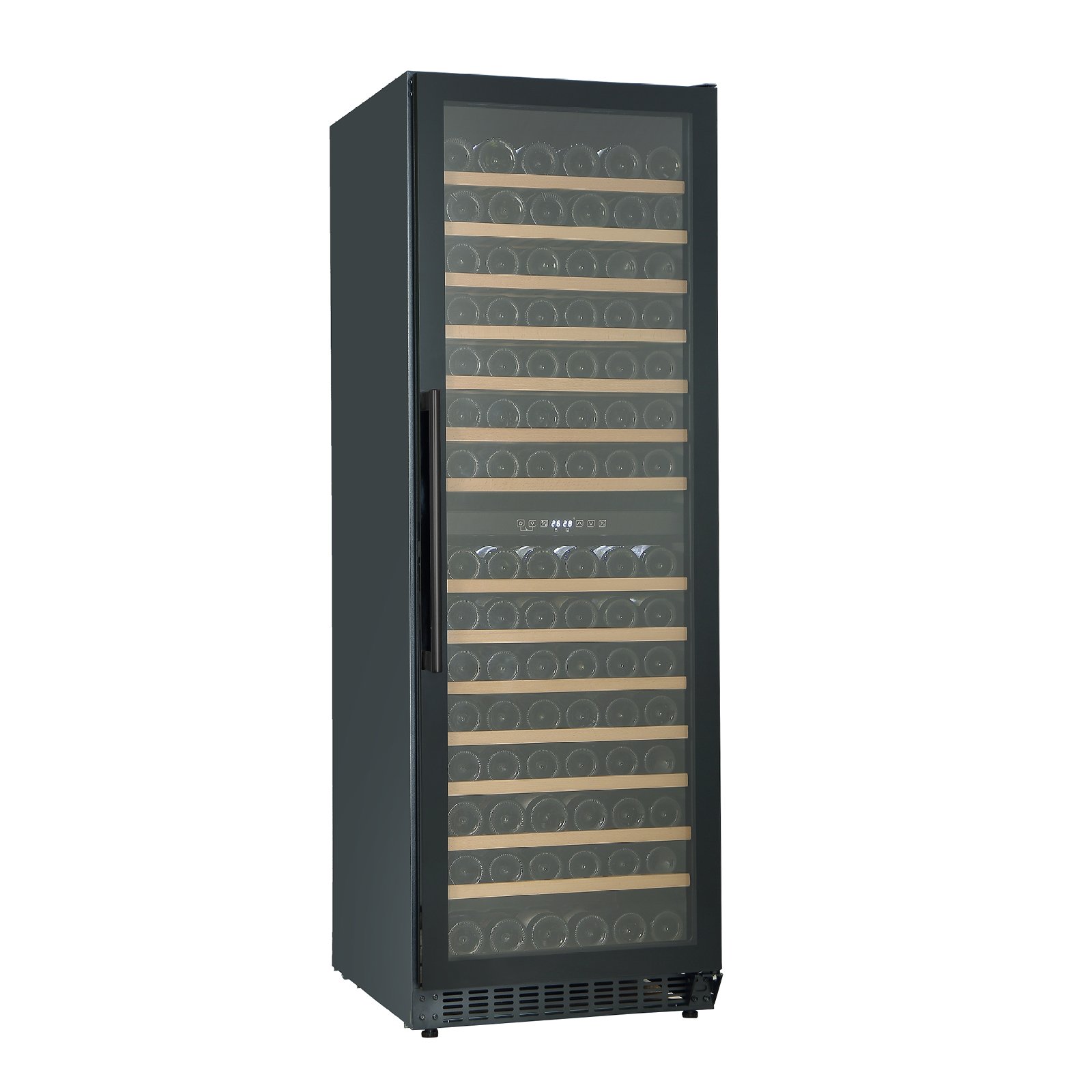 171 Bottle Dual Zone Wine Cabinet, Black | CCWID171B