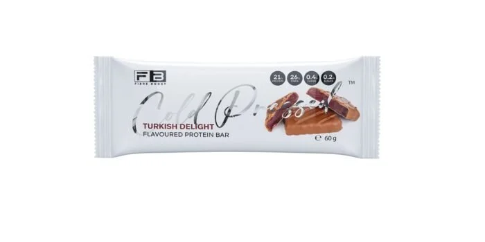 Fibre Boost - Cold Pressed Protein Bar 60gm- Turkish Delight