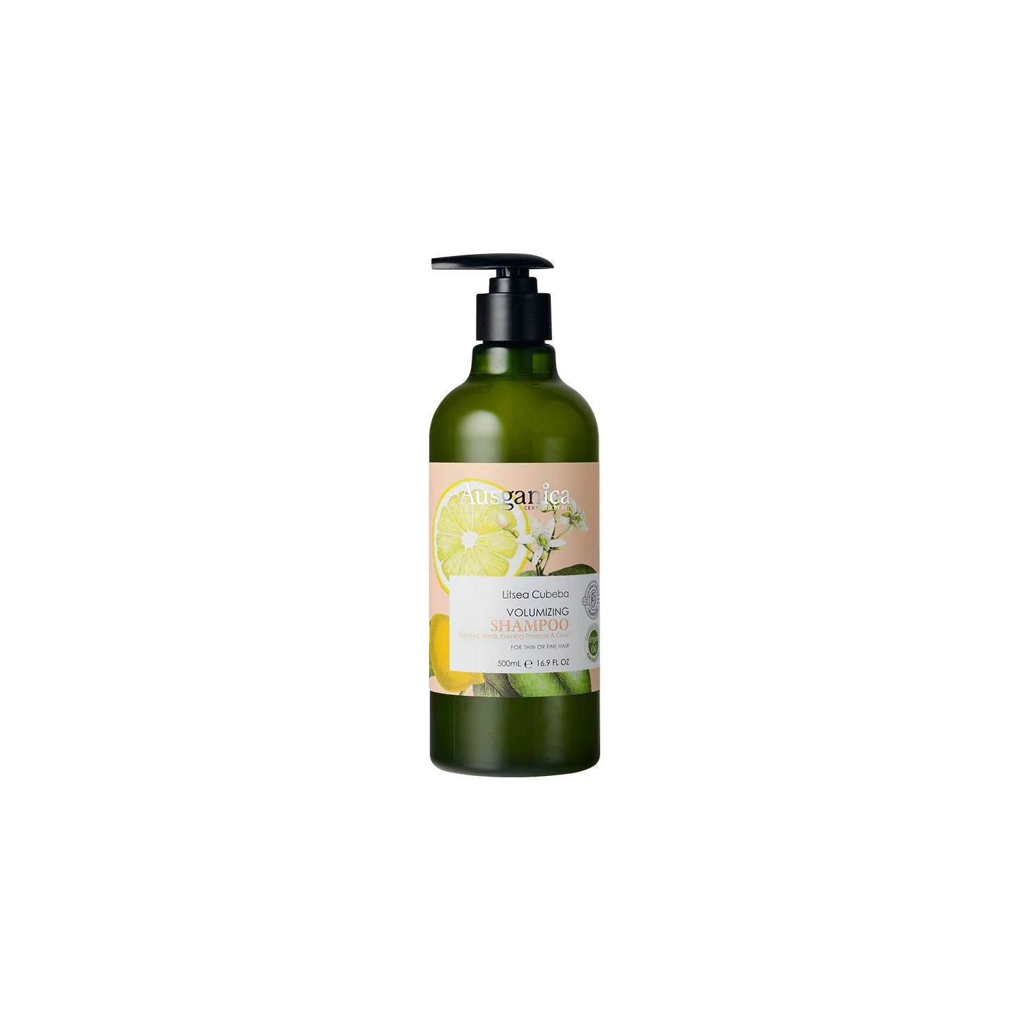 Ausganica - Organic Litsea Cubeba Volumising Shampoo 500ml