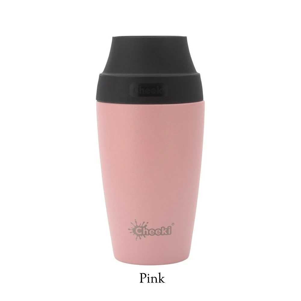 Cheeki Insulated Coffee Mug Pink 350ml_media-01.jpg