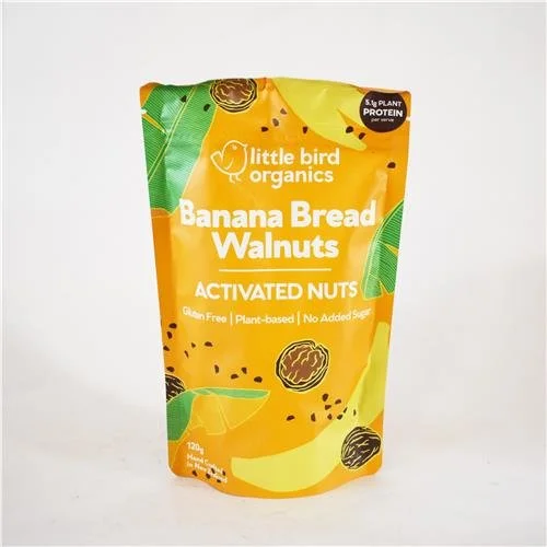 Little Bird Organics Banana Bread Walnuts 120g