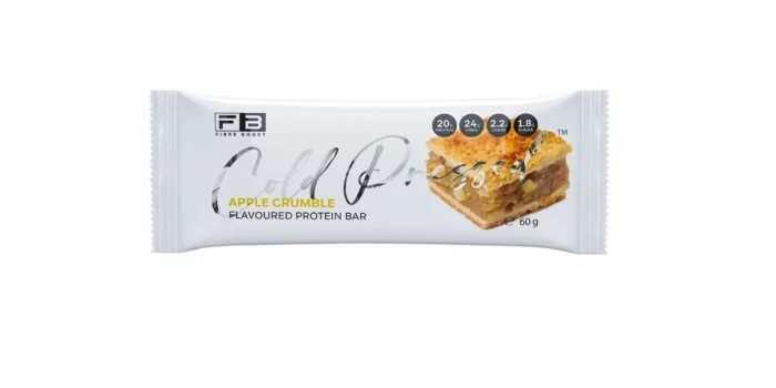 Fibre Boost - Cold Pressed Protein Bar 60gm- Apple Crumble