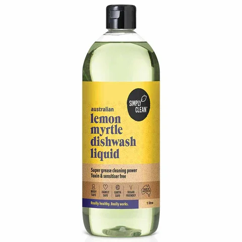Simply Clean - Lemon Myrtle Dishwash Liquid 1LT