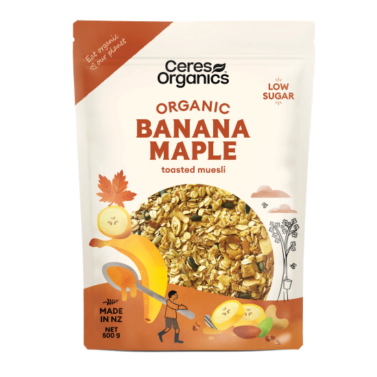 Ceres Organics Muesli Banana and Maple 500g