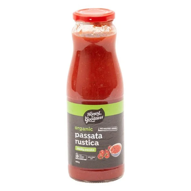 Honest to Goodness - Organic Passata Rustica 680g