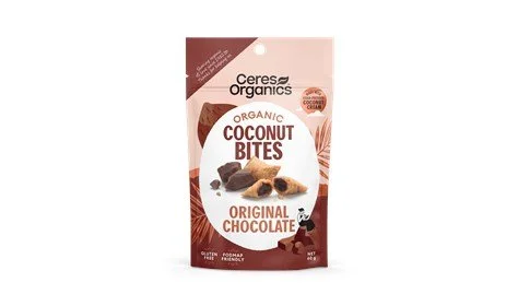 Ceres Organics - Organic Coconut Bites - Original Chocolate
