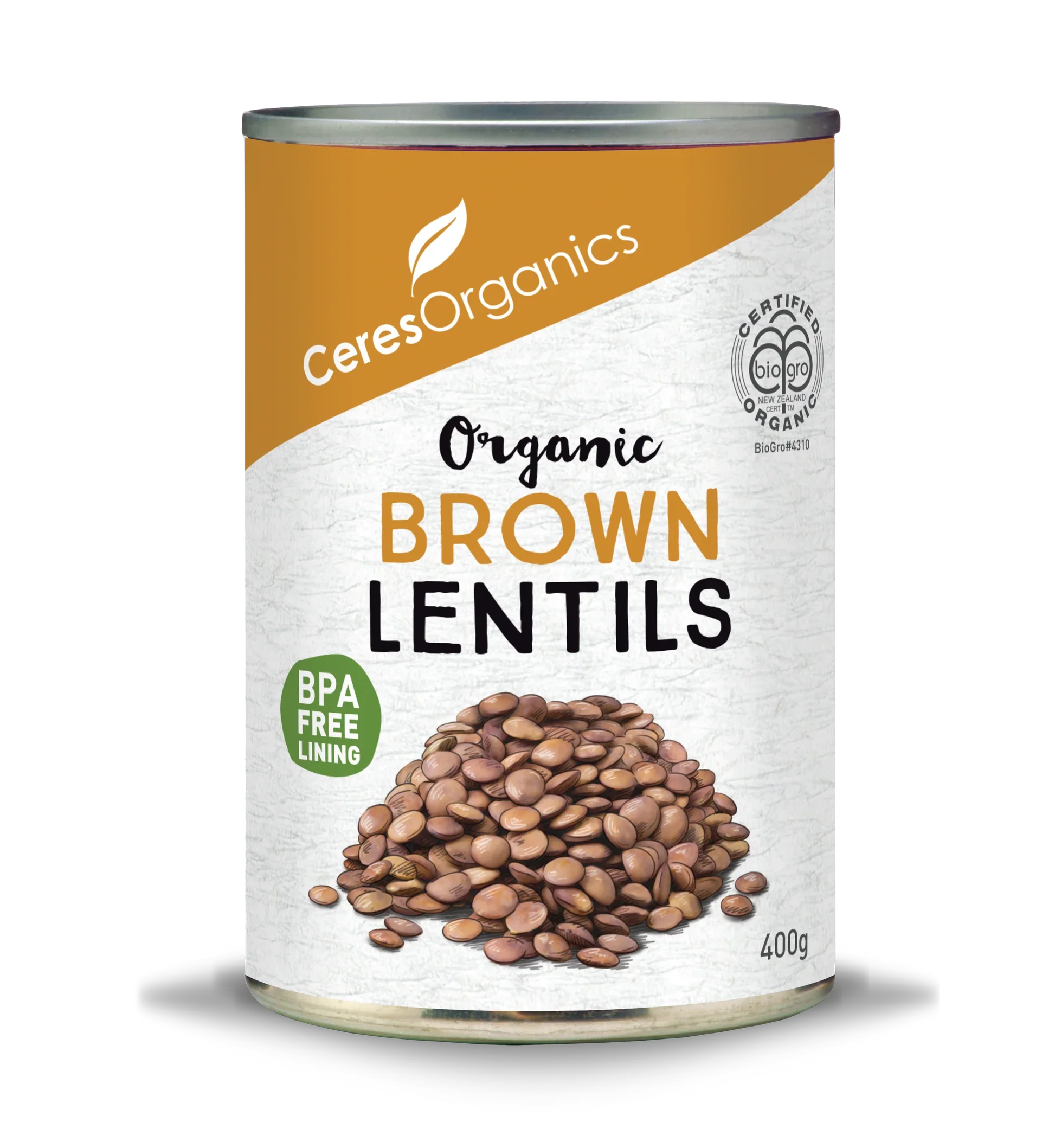 Ceres Organics - Brown Lentils 400g