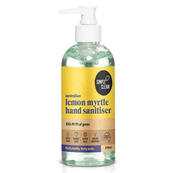 Simply Clean - Lemon Myrtle Hand Sanitiser 250ml