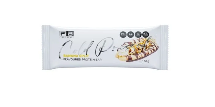 Fibre Boost - Cold Pressed Protein Bar 60gm- Banana Split