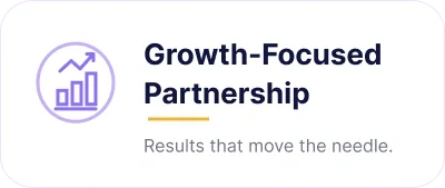 Growth-focused partnership built around measurable results