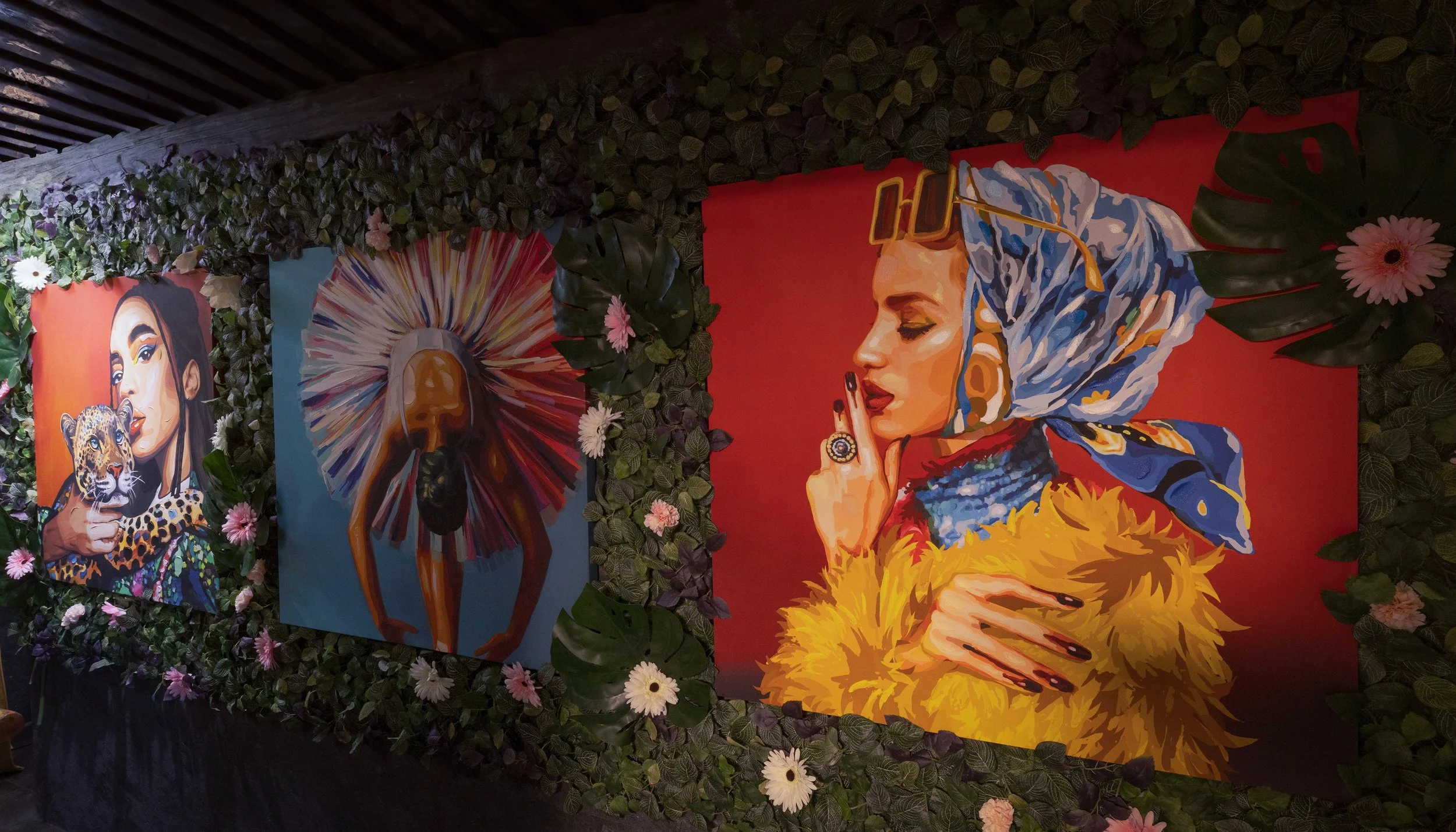 Bildgemälde und wohlfühloase